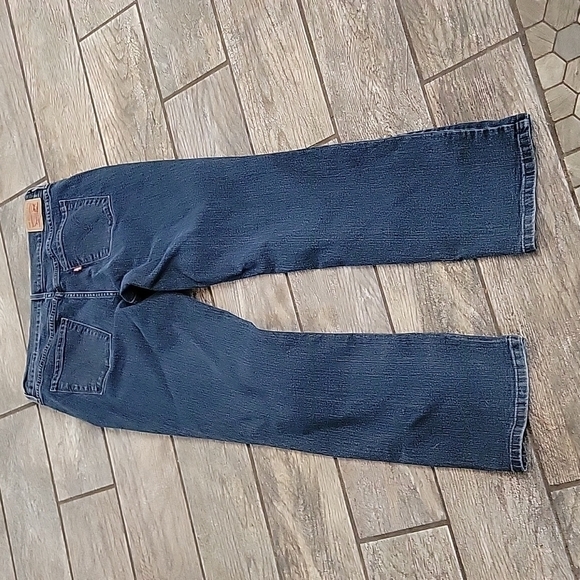 LEVI'S 505 straightleg stretch jegg stretch jeans size 12 - Picture 1 of 4